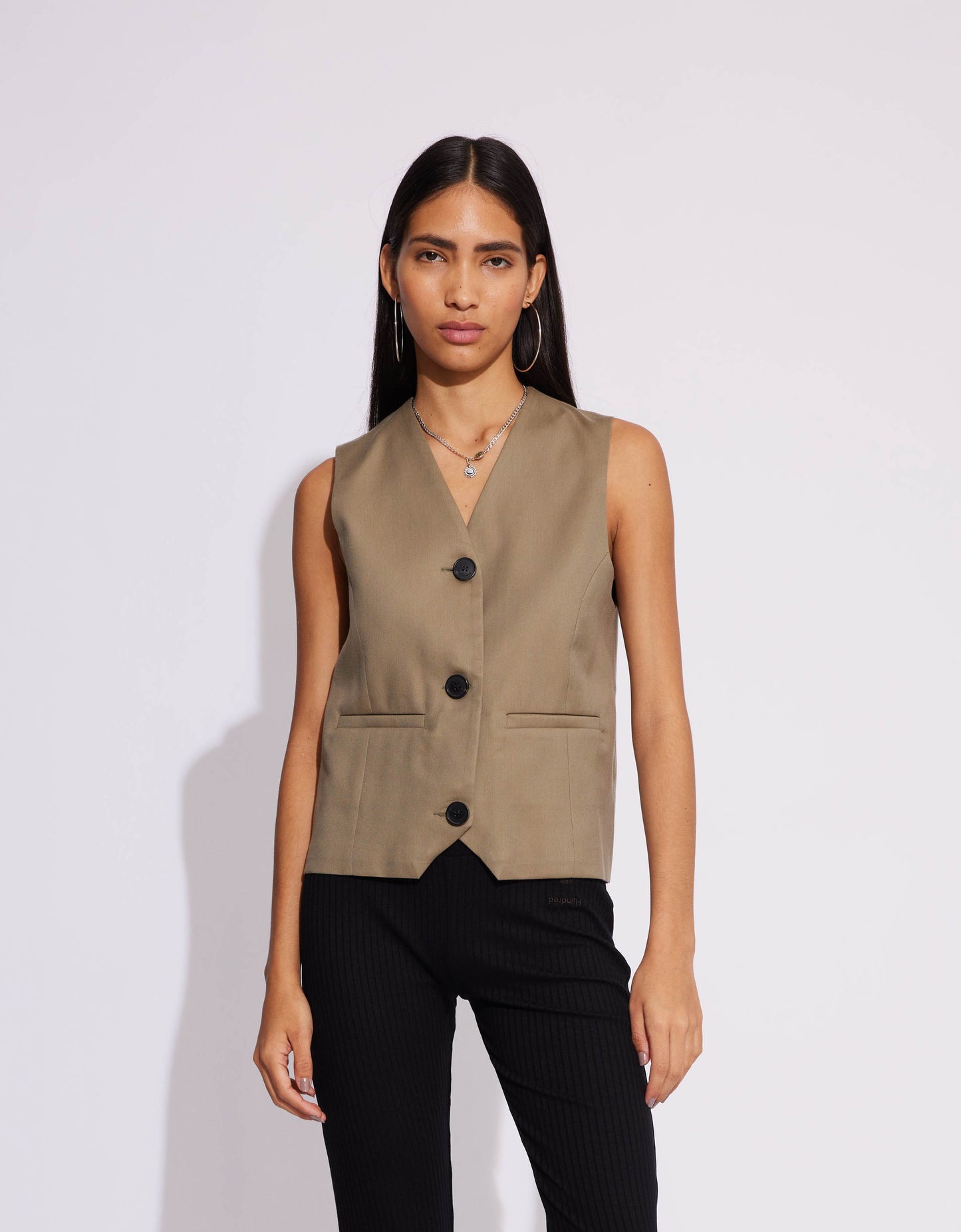 Won Hundred - Waistcoat Remington - Covert Green