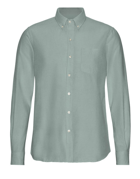 Colorful Standard - Organic Button Down Shirt - Steel Blue