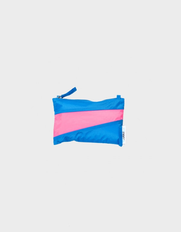 Susan Bijl - The New Pouch - Wave & Fluo Pink - Small