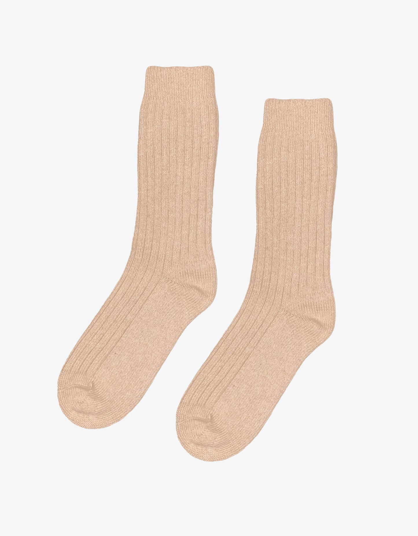 Merino Wool Socks - Honey Beige