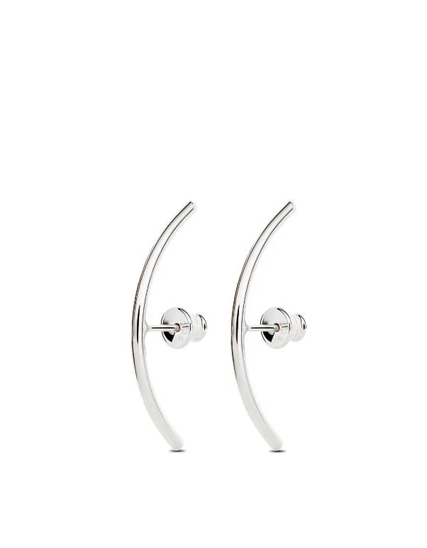 Radius Earrings - Silver