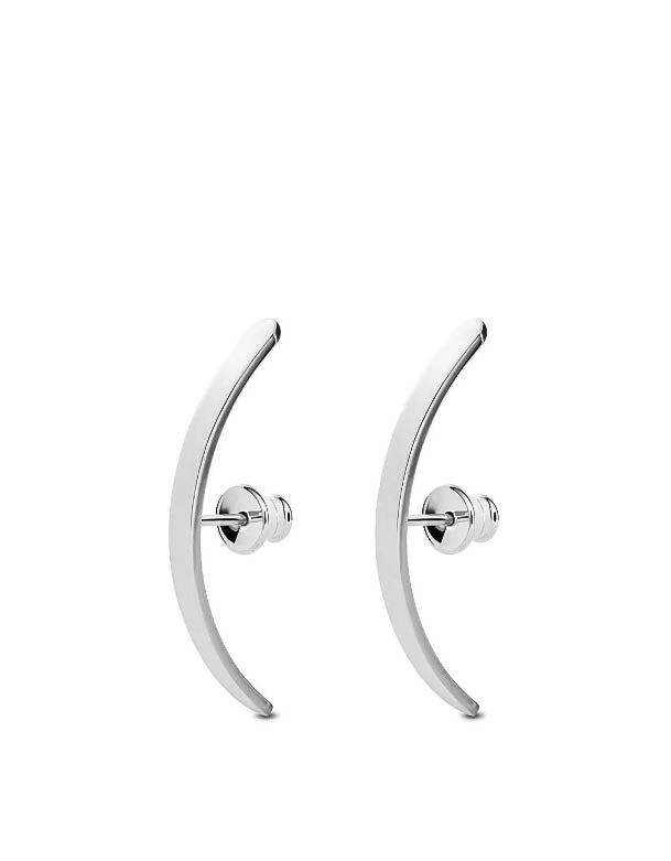 Steezy Earrings - Silver